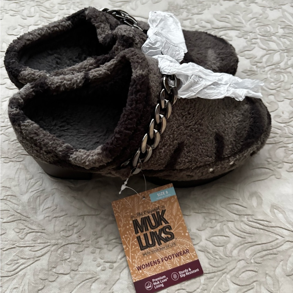 Musk Luks Camo, lined clogs